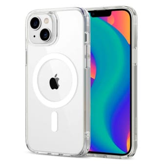 ESR Classic Hybrid MagSafe-Hülle mit HaloLock für iPhone 14 Plus – mit Militärnorm-Schutz – Transparent ESR Classic Hybrid MagSafe-Hülle mit HaloLock für iPhone 14 Plus – mit Militärnorm-Schutz – Transparent