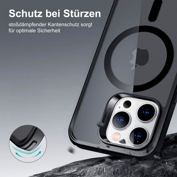 ESR Classic Hybrid MagSafe-Hülle mit HaloLock für iPhone 14 Pro – mit Militärnorm-Schutz – Weiteres Produktbild 4 ESR Classic Hybrid MagSafe-Hülle mit HaloLock für iPhone 14 Pro – mit Militärnorm-Schutz – Weiteres Produktbild 4