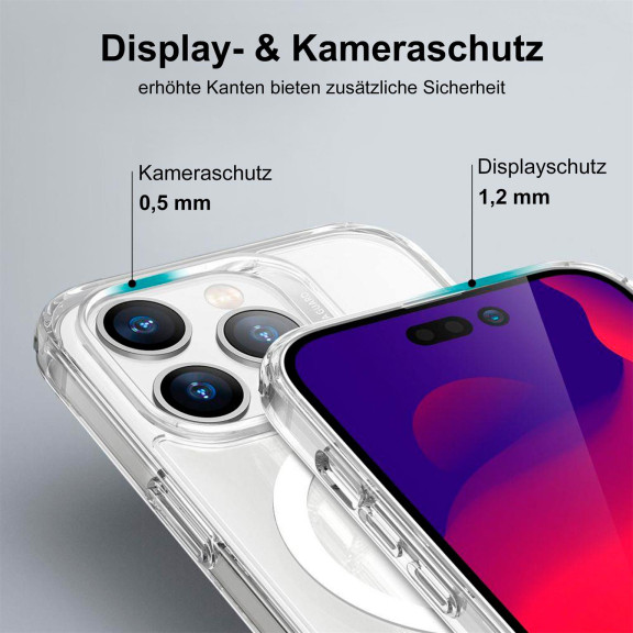 ESR Classic Hybrid MagSafe-Hülle mit HaloLock für iPhone 14 Pro – mit Militärnorm-Schutz – Weiteres Produktbild 6