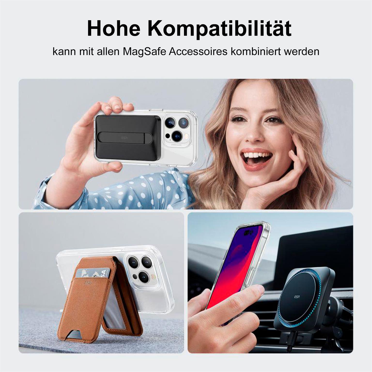 ESR Classic Hybrid MagSafe-Hülle mit HaloLock für iPhone 14 Pro – mit Militärnorm-Schutz – Weiteres Produktbild 7