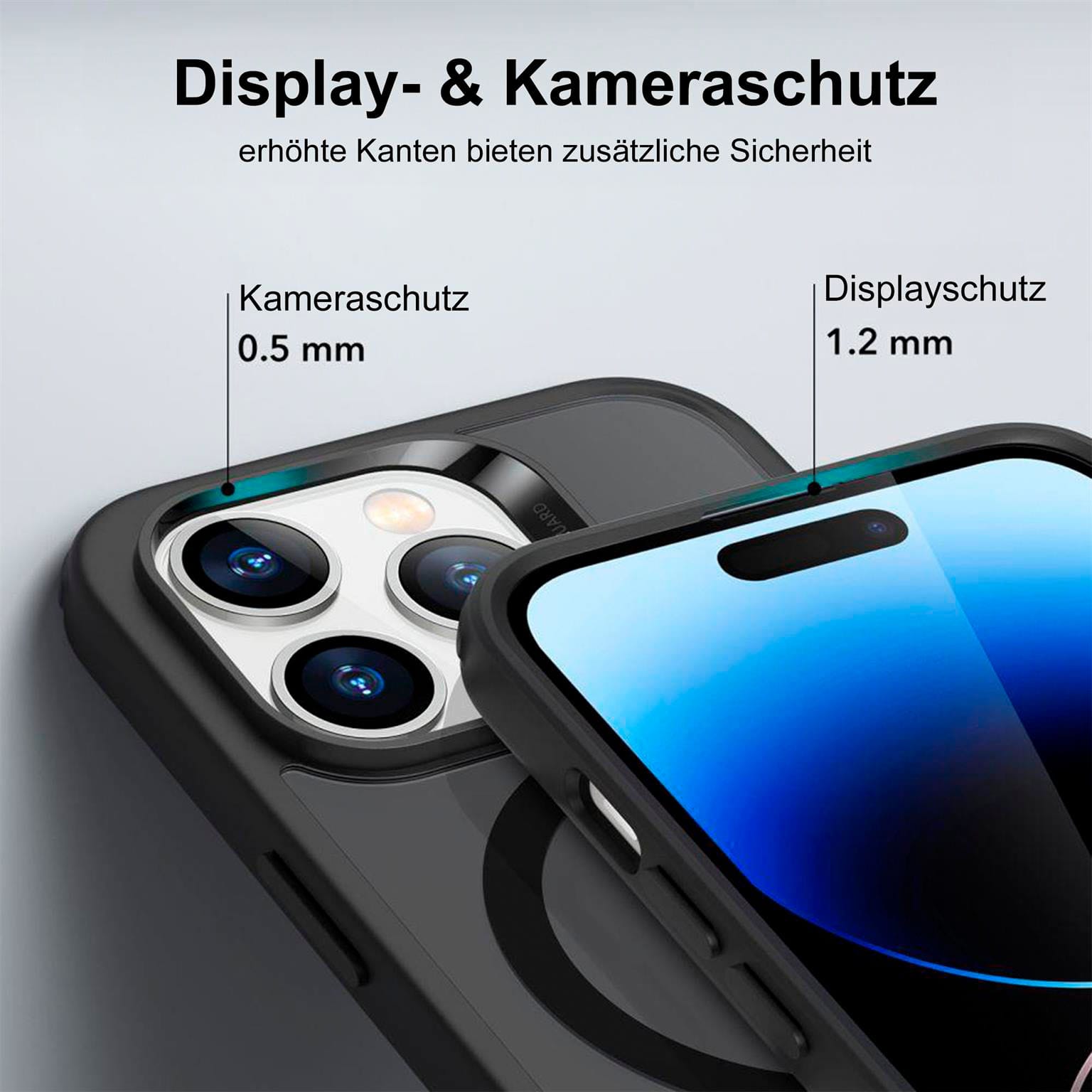 ESR Classic Hybrid MagSafe-Hülle mit HaloLock für iPhone 14 Pro Max – mit Militärnorm-Schutz – Weiteres Produktbild 6