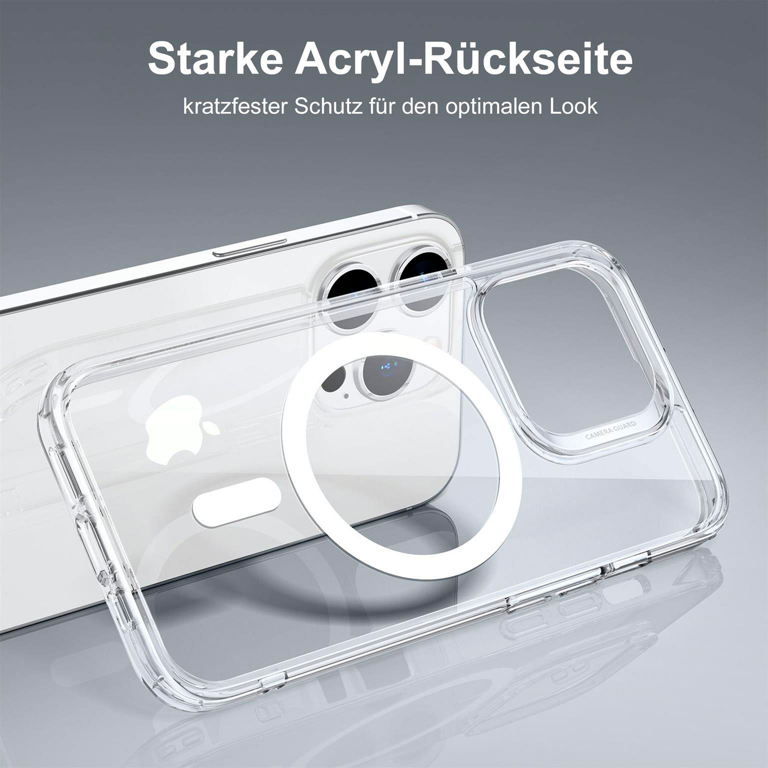 ESR Classic Hybrid MagSafe-Hülle mit HaloLock für iPhone 14 Pro Max – mit Militärnorm-Schutz – Weiteres Produktbild 5 ESR Classic Hybrid MagSafe-Hülle mit HaloLock für iPhone 14 Pro Max – mit Militärnorm-Schutz – Weiteres Produktbild 5