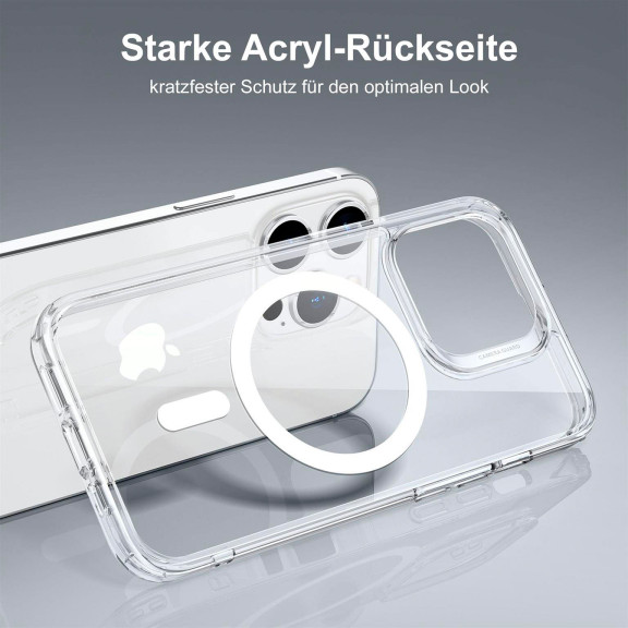 ESR Classic Hybrid MagSafe-Hülle mit HaloLock für iPhone 14 Pro Max – mit Militärnorm-Schutz – Weiteres Produktbild 5 ESR Classic Hybrid MagSafe-Hülle mit HaloLock für iPhone 14 Pro Max – mit Militärnorm-Schutz – Weiteres Produktbild 5