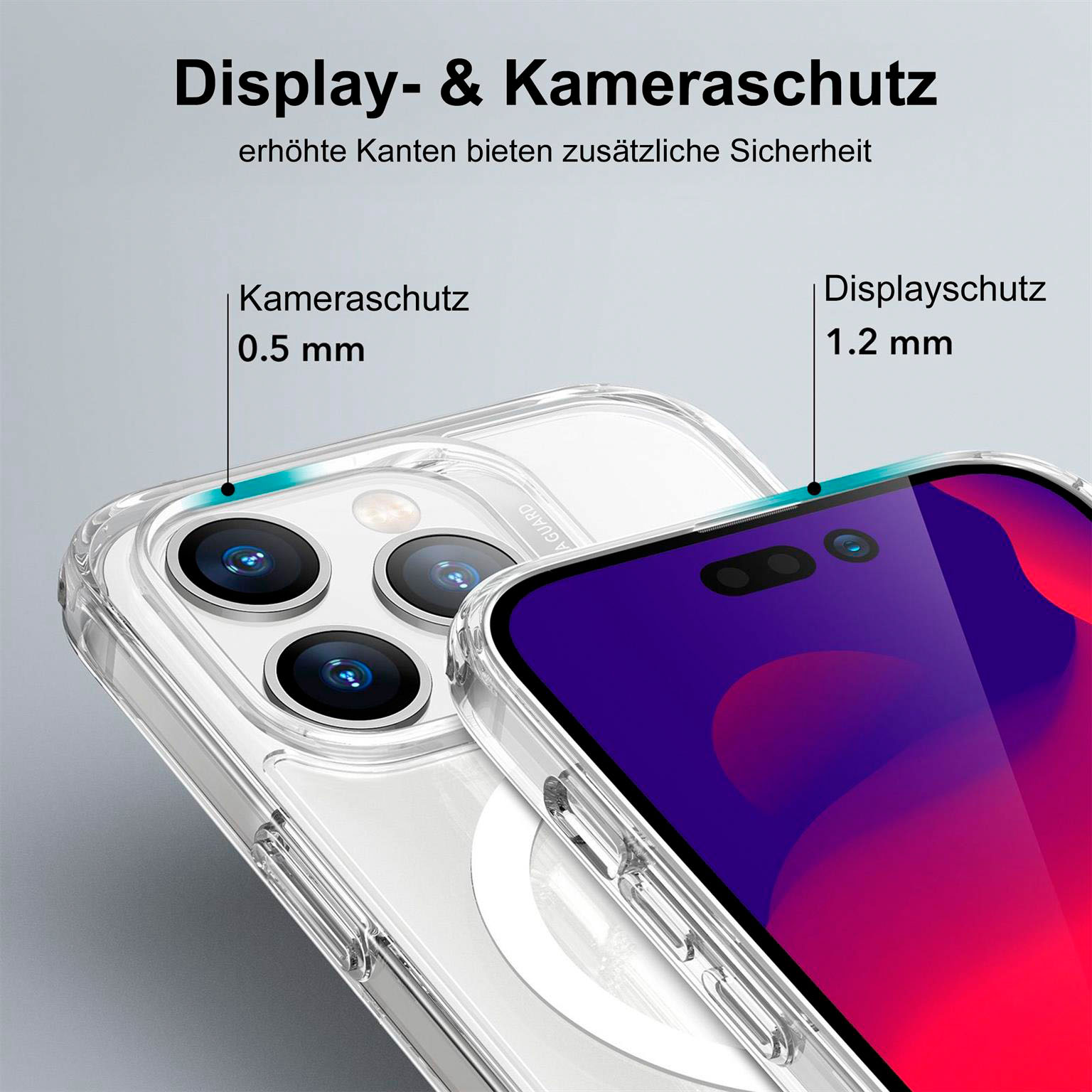 ESR Classic Hybrid MagSafe-Hülle mit HaloLock für iPhone 14 Pro Max – mit Militärnorm-Schutz – Weiteres Produktbild 6 ESR Classic Hybrid MagSafe-Hülle mit HaloLock für iPhone 14 Pro Max – mit Militärnorm-Schutz – Weiteres Produktbild 6