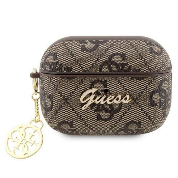 Guess 4G Logo Hülle – Modische Schutzhülle für AirPods Pro 2, Schutzcase aus Eco-Leder – Weiteres Produktbild 2