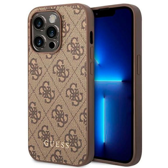 Guess 4G Metal Gold Logo Case iPhone 14 Pro Max – Hardcase, robust und kompatibel mit kabellosem Laden – Weiteres Produktbild 1 Guess 4G Metal Gold Logo Case iPhone 14 Pro Max – Hardcase, robust und kompatibel mit kabellosem Laden – Weiteres Produktbild 1