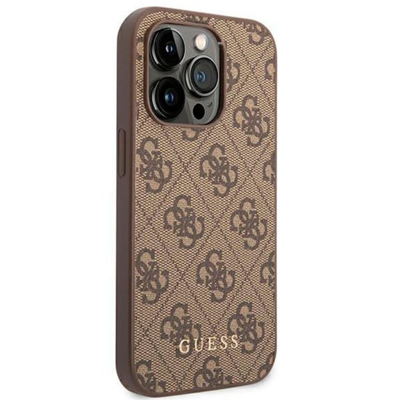 Guess 4G Metal Gold Logo Case iPhone 14 Pro Max – Hardcase, robust und kompatibel mit kabellosem Laden – Weiteres Produktbild 4 Guess 4G Metal Gold Logo Case iPhone 14 Pro Max – Hardcase, robust und kompatibel mit kabellosem Laden – Weiteres Produktbild 4