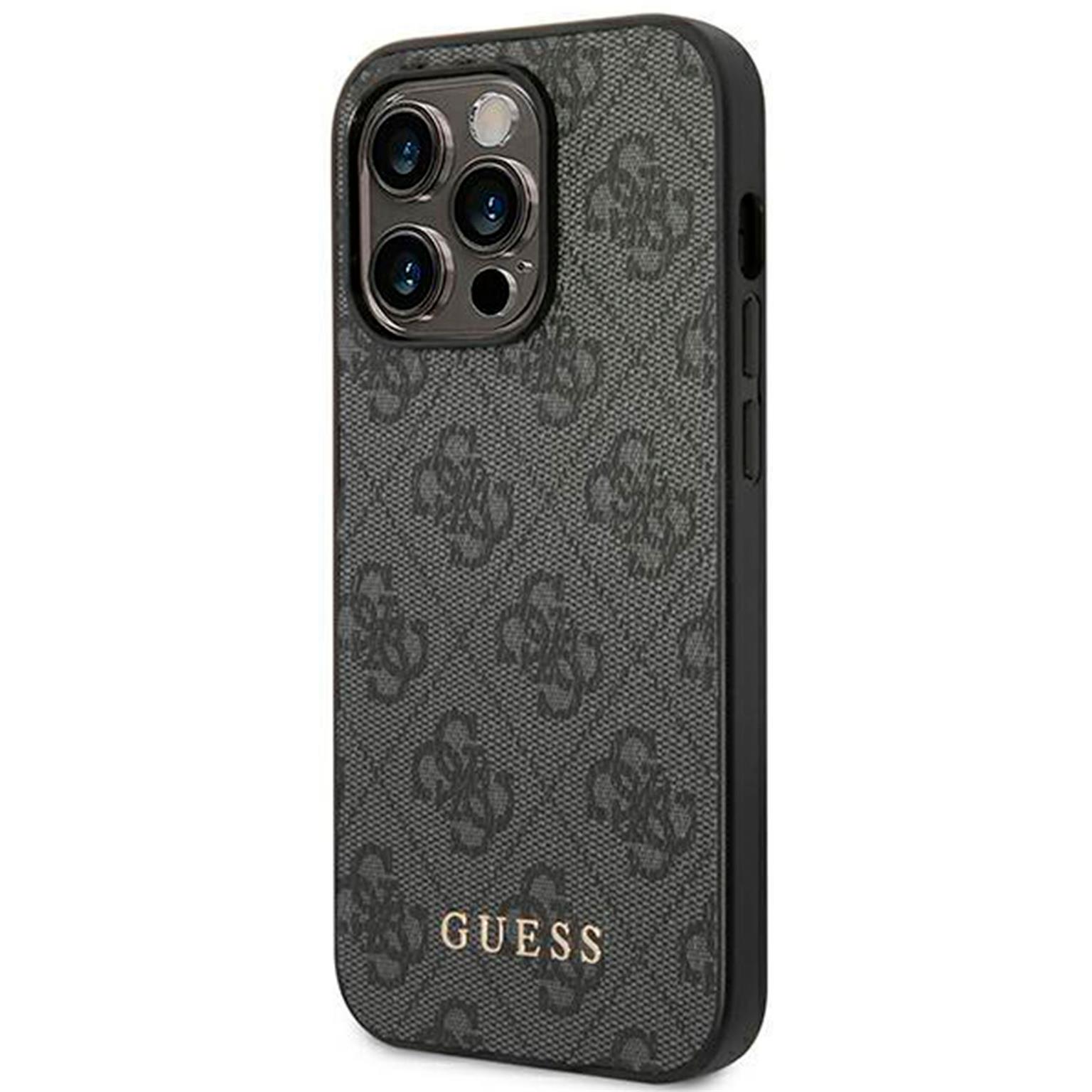 Guess 4G Metal Gold Logo Case iPhone 14 Pro Max – Hardcase, robust und kompatibel mit kabellosem Laden – Weiteres Produktbild 2 Guess 4G Metal Gold Logo Case iPhone 14 Pro Max – Hardcase, robust und kompatibel mit kabellosem Laden – Weiteres Produktbild 2
