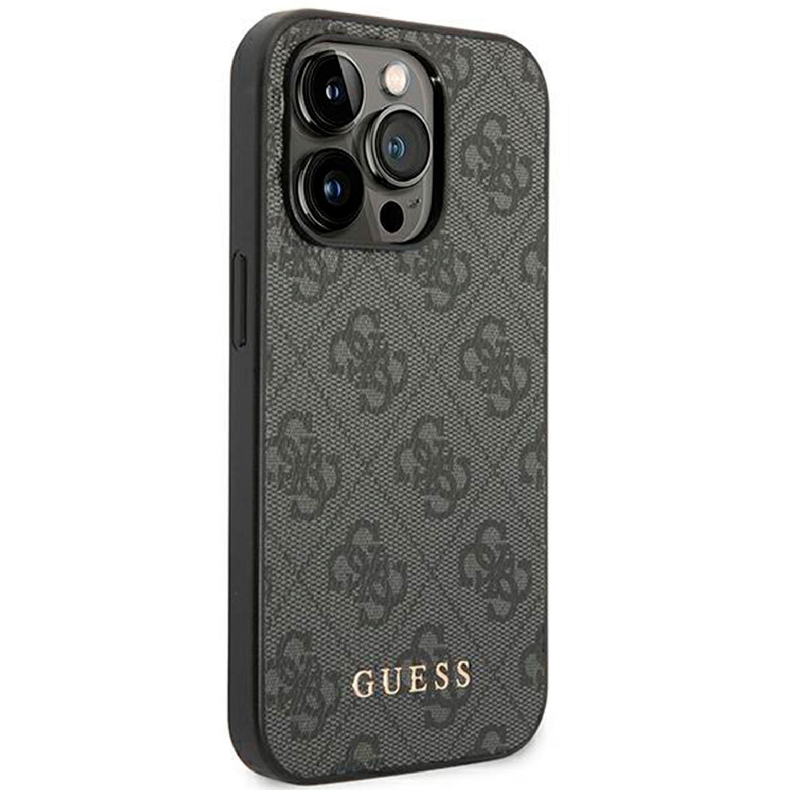 Guess 4G Metal Gold Logo Case iPhone 14 Pro Max – Hardcase, robust und kompatibel mit kabellosem Laden – Weiteres Produktbild 4 Guess 4G Metal Gold Logo Case iPhone 14 Pro Max – Hardcase, robust und kompatibel mit kabellosem Laden – Weiteres Produktbild 4