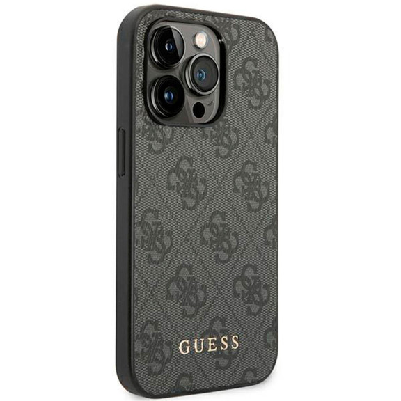 Guess 4G Metal Gold Logo Case iPhone 14 Pro Max – Hardcase, robust und kompatibel mit kabellosem Laden – Weiteres Produktbild 4 Guess 4G Metal Gold Logo Case iPhone 14 Pro Max – Hardcase, robust und kompatibel mit kabellosem Laden – Weiteres Produktbild 4