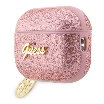 Guess Glitter Flake Hülle – Schutzhülle für AirPods Pro 2 mit Glitzer und kabellosem Laden – Pink