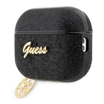 Guess Glitter Flake Hülle – Schutzhülle für AirPods Pro 2 mit Glitzer und kabellosem Laden – Schwarz Guess Glitter Flake Hülle – Schutzhülle für AirPods Pro 2 mit Glitzer und kabellosem Laden – Schwarz