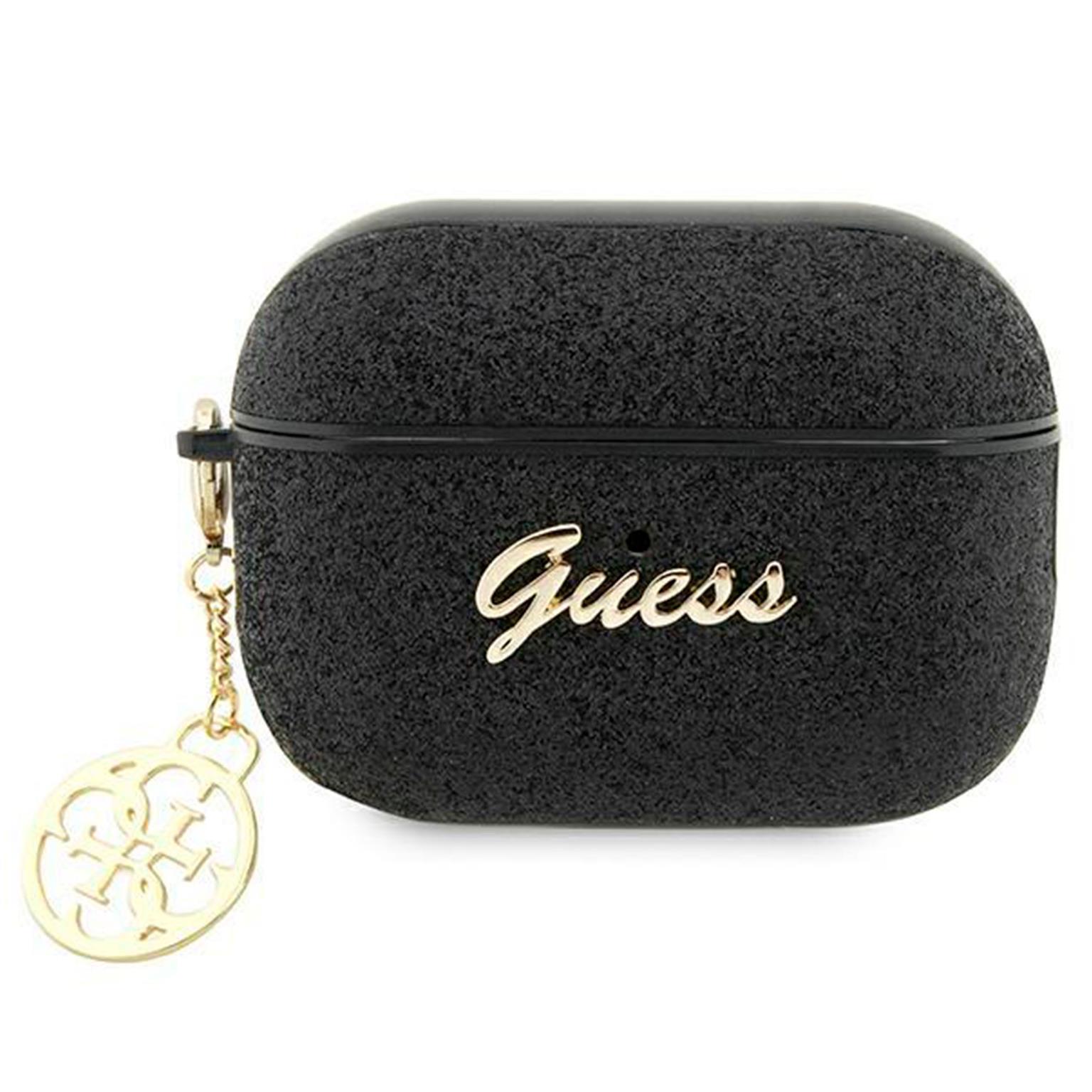 Guess Glitter Flake Hülle – Schutzhülle für AirPods Pro 2 mit Glitzer und kabellosem Laden – Weiteres Produktbild 1