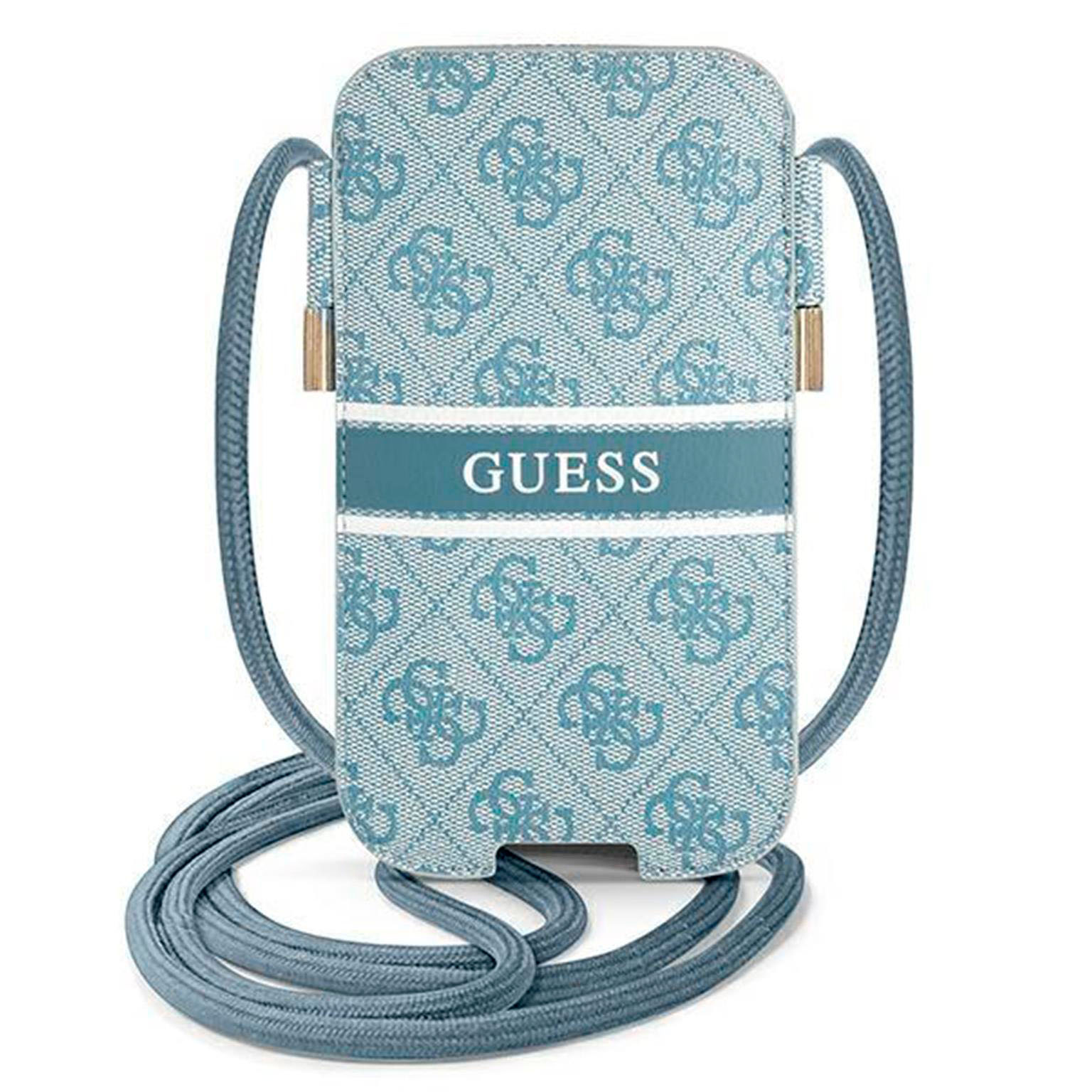 Guess Handytasche – elegante Umhängetasche für Smartphones mit Guess Stripe, AllOver 4G Logo Serie – undefined
