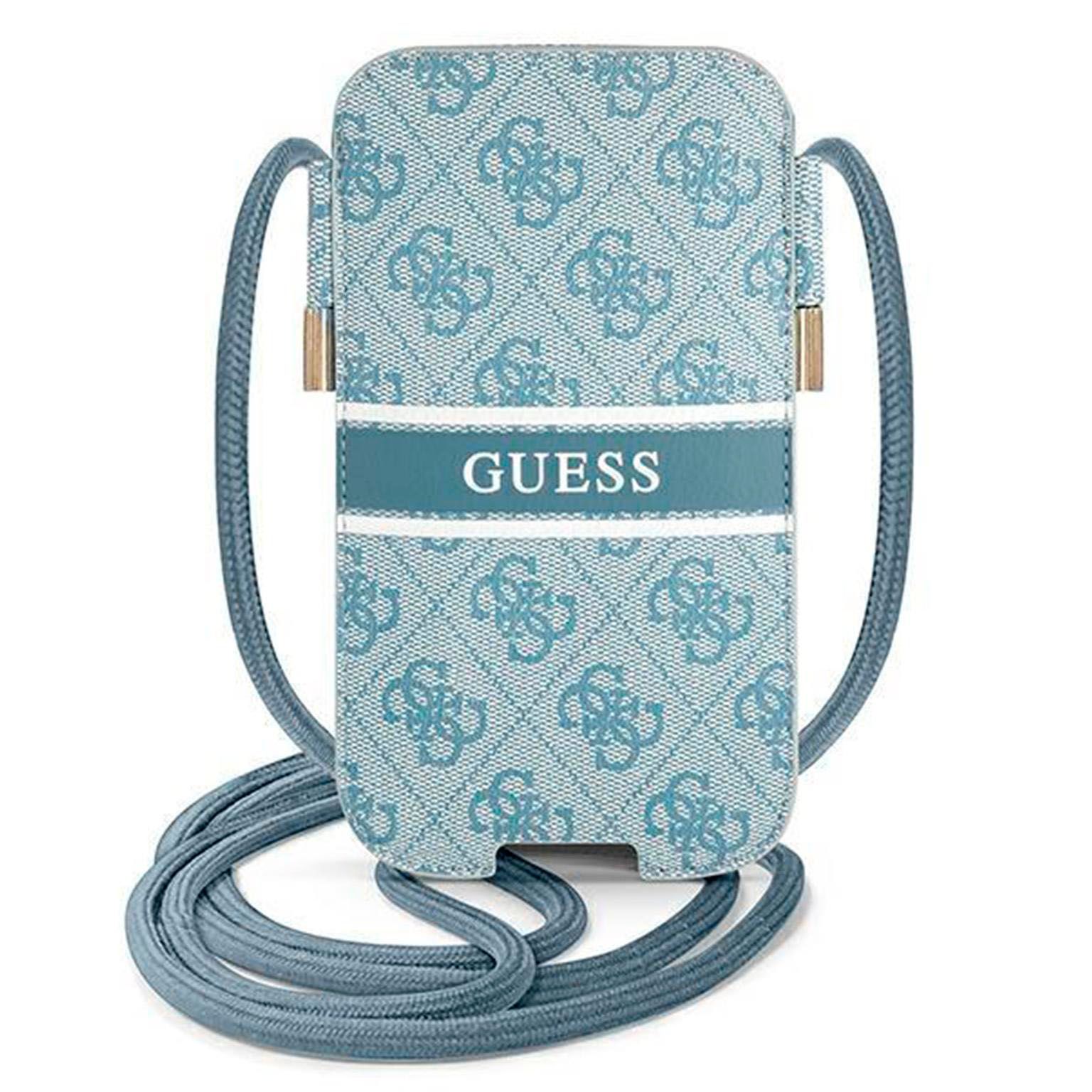 Guess Handytasche – elegante Umhängetasche für Smartphones mit Guess Stripe, AllOver 4G Logo Serie – Weiteres Produktbild 1 Guess Handytasche – elegante Umhängetasche für Smartphones mit Guess Stripe, AllOver 4G Logo Serie – Weiteres Produktbild 1