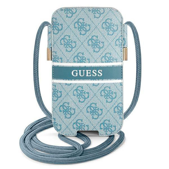 Guess Handytasche – elegante Umhängetasche für Smartphones mit Guess Stripe, AllOver 4G Logo Serie – Weiteres Produktbild 1 Guess Handytasche – elegante Umhängetasche für Smartphones mit Guess Stripe, AllOver 4G Logo Serie – Weiteres Produktbild 1