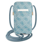 Guess Handytasche – elegante Umhängetasche für Smartphones mit Guess Stripe, AllOver 4G Logo Serie – Weiteres Produktbild 2