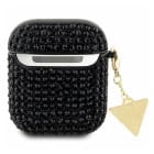 Guess Strass-Schutzhülle mit Dreiecks-Anhänger – Modische Schutzhülle für AirPods (1 / 2) – Produktbild 2