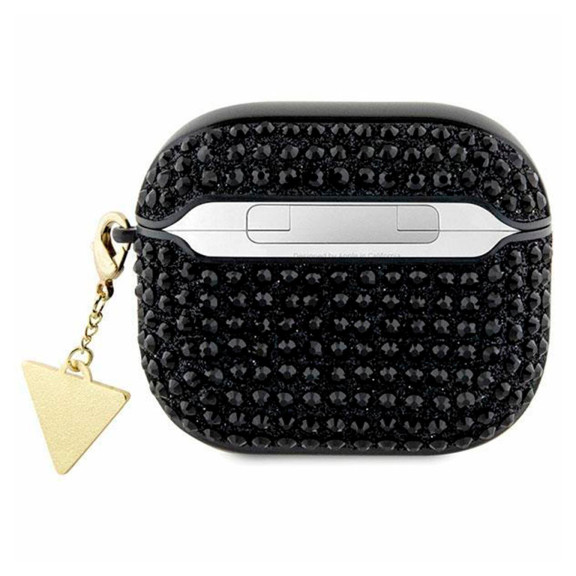 Guess Strass-Schutzhülle mit Dreiecks-Anhänger – Modische Schutzhülle für AirPods 3 – Weiteres Produktbild 2
