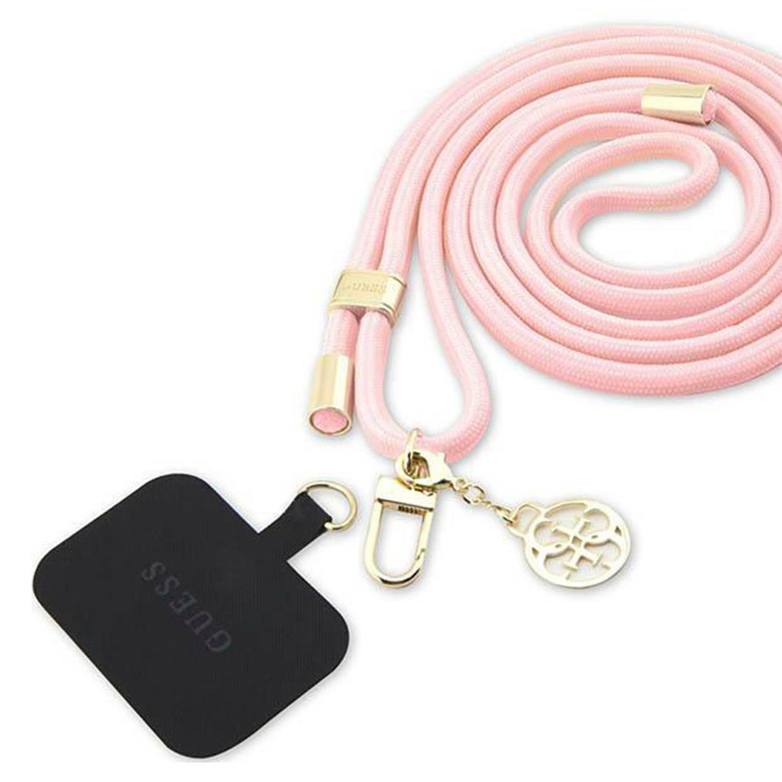 Guess Handyband zum Umhängen – Universal-Handyband mit Guess 4G-Logo für Smartphones, CBDY Serie, Kordelgürtel – Weiteres Produktbild 1 Guess Handyband zum Umhängen – Universal-Handyband mit Guess 4G-Logo für Smartphones, CBDY Serie, Kordelgürtel – Weiteres Produktbild 1