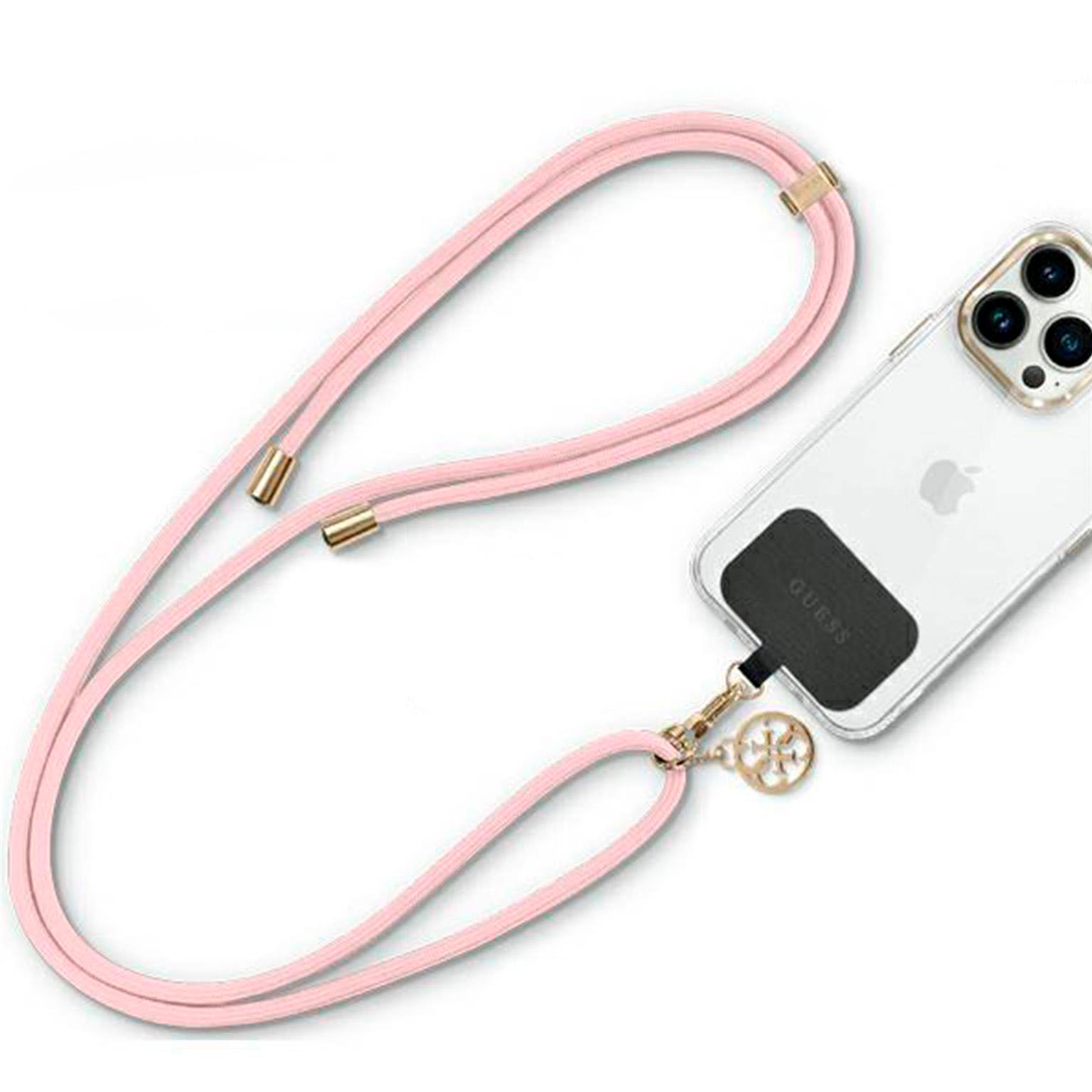 Guess Handyband zum Umhängen – Universal-Handyband mit Guess 4G-Logo für Smartphones, CBDY Serie, Kordelgürtel – Weiteres Produktbild 1