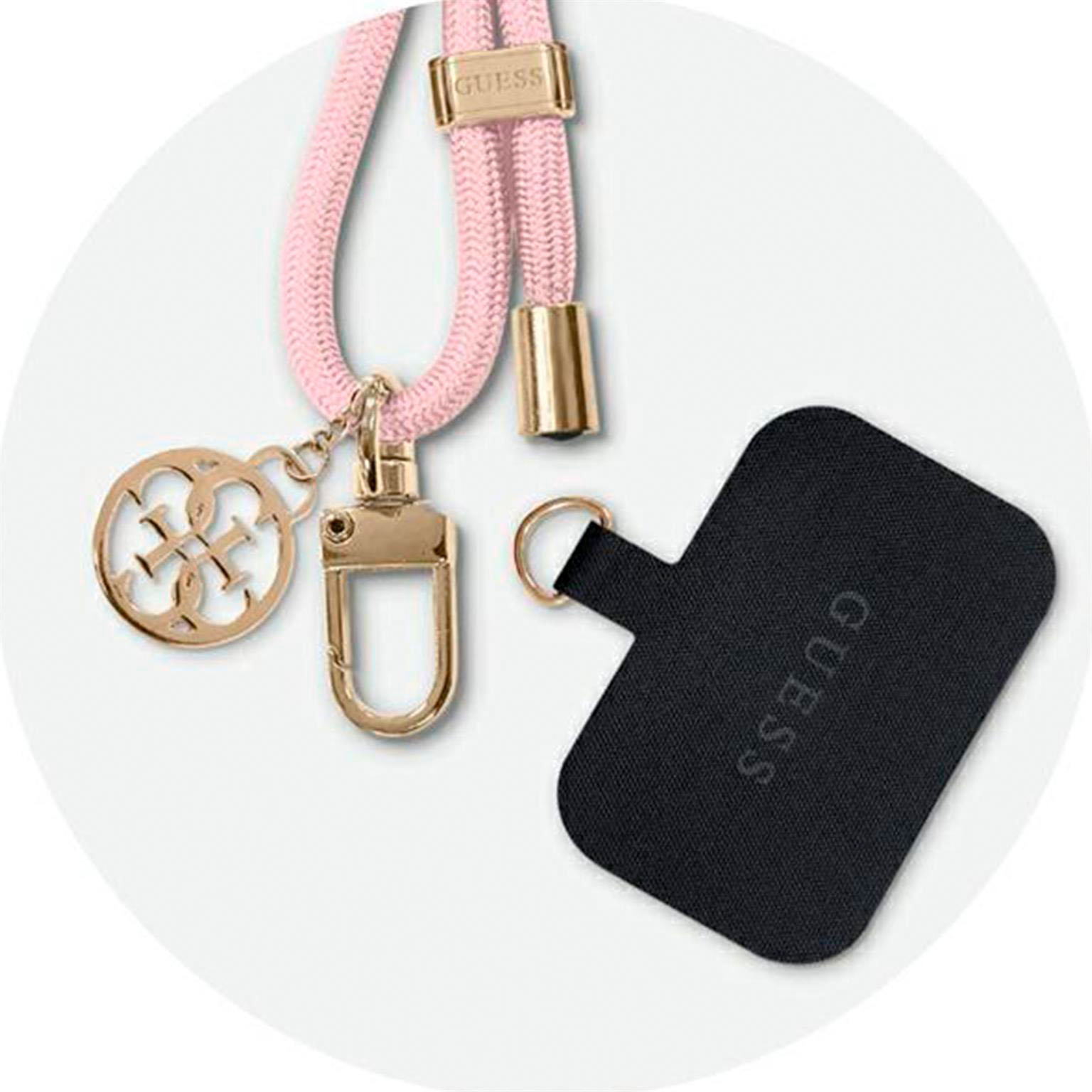 Guess Handyband zum Umhängen – Universal-Handyband mit Guess 4G-Logo für Smartphones, CBDY Serie, Kordelgürtel – Weiteres Produktbild 2