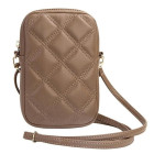 Guess Zip Quilted 4G Tasche – Handy Crossbody Tasche, Smartphone Umhängetasche aus Leder mit Reißverschluss – Produktbild 4