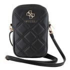 Guess Zip Quilted 4G Tasche – Handy Crossbody Tasche, Smartphone Umhängetasche aus Leder mit Reißverschluss – Produktbild 2