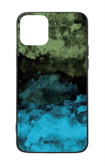 Guscio 2C Cover iPhone 12 Designer Schutzhülle – Mineral Black Lime Guscio 2C Cover iPhone 12 Designer Schutzhülle – Mineral Black Lime