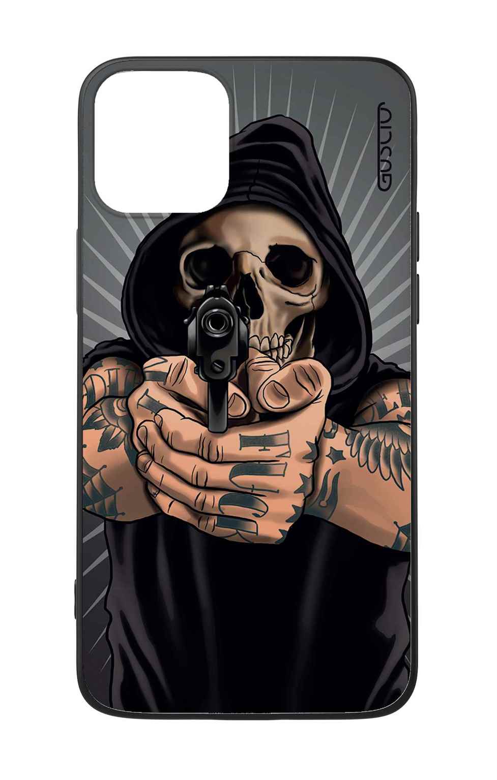 Guscio 2C Cover iPhone 12 Designer Schutzhülle – Hands Up