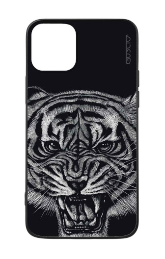 Guscio 2C Cover iPhone 12 Designer Schutzhülle – Black Tiger Guscio 2C Cover iPhone 12 Designer Schutzhülle – Black Tiger