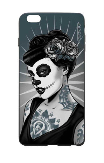 Guscio 2C Cover iPhone 6 Plus Designer Schutzhülle – Calavera Grey Shades Guscio 2C Cover iPhone 6 Plus Designer Schutzhülle – Calavera Grey Shades