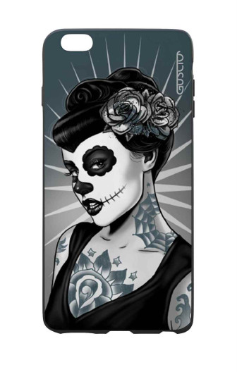 Guscio 2C Cover iPhone 6s Designer Schutzhülle – Calavera Grey Shades Guscio 2C Cover iPhone 6s Designer Schutzhülle – Calavera Grey Shades