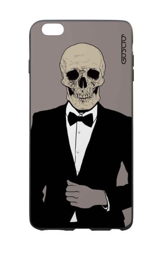 Guscio 2C Cover iPhone 7 Plus Designer Schutzhülle – Skull in Smoking Guscio 2C Cover iPhone 7 Plus Designer Schutzhülle – Skull in Smoking