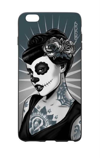Guscio 2C Cover iPhone 8 Designer Schutzhülle – Calavera Grey Shades Guscio 2C Cover iPhone 8 Designer Schutzhülle – Calavera Grey Shades