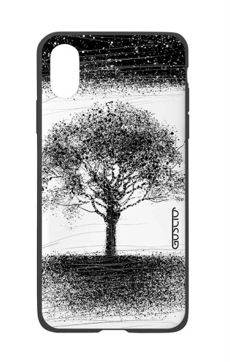Guscio 2C Cover iPhone XR Designer Schutzhülle – Ink Tree Guscio 2C Cover iPhone XR Designer Schutzhülle – Ink Tree