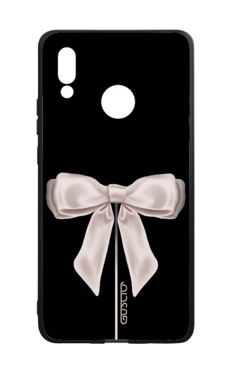 Guscio 2C Cover Huawei P30 Lite Designer Schutzhülle – Satin White Ribbon Guscio 2C Cover Huawei P30 Lite Designer Schutzhülle – Satin White Ribbon