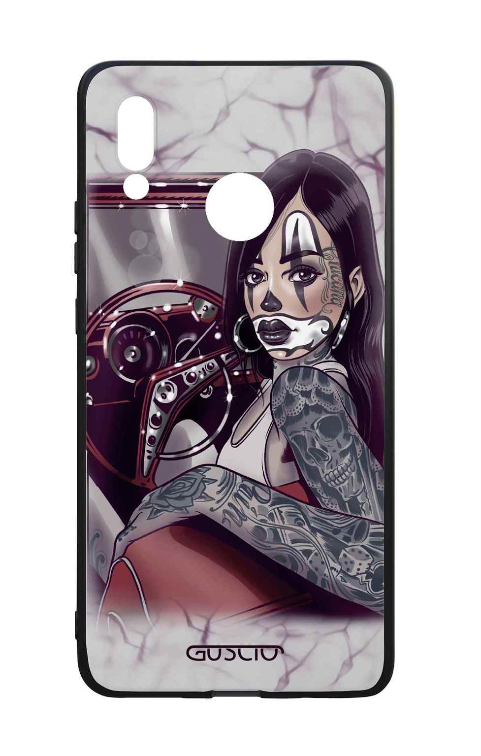 Guscio 2C Cover Huawei P30 Lite New Edition Designer Schutzhülle – Weiteres Produktbild 1 Guscio 2C Cover Huawei P30 Lite New Edition Designer Schutzhülle – Weiteres Produktbild 1