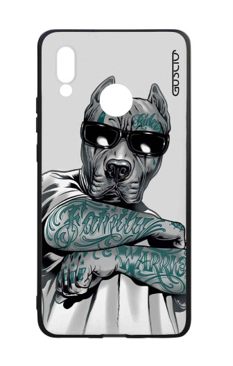 Guscio 2C Cover Huawei P30 Lite New Edition Designer Schutzhülle – Tattooed Pitbull Guscio 2C Cover Huawei P30 Lite New Edition Designer Schutzhülle – Tattooed Pitbull