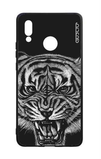 Guscio 2C Cover Huawei P30 Lite New Edition Designer Schutzhülle – Black Tiger Guscio 2C Cover Huawei P30 Lite New Edition Designer Schutzhülle – Black Tiger