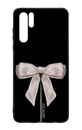 Guscio 2C Cover Huawei P30 Pro Designer Schutzhülle – Satin White Ribbon Guscio 2C Cover Huawei P30 Pro Designer Schutzhülle – Satin White Ribbon