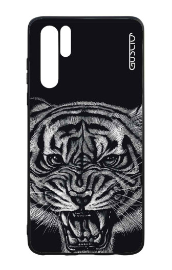 Guscio 2C Cover Huawei P30 Pro New Edition Designer Schutzhülle – Black Tiger Guscio 2C Cover Huawei P30 Pro New Edition Designer Schutzhülle – Black Tiger