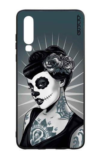 Guscio Guscio 2C Cover Huawei P30 Designer Schutzhülle – Calavera Grey Shades