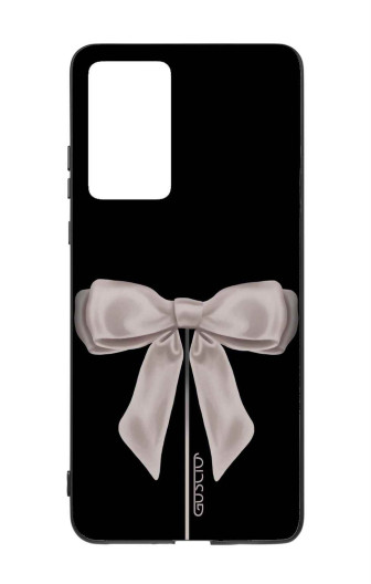 Guscio 2C Cover Huawei P40 Pro Plus Designer Schutzhülle – Satin White Ribbon Guscio 2C Cover Huawei P40 Pro Plus Designer Schutzhülle – Satin White Ribbon