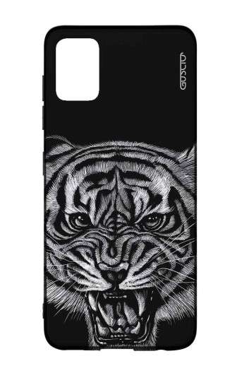 Guscio 2C Cover Samsung Galaxy A51 Designer Schutzhülle – Black Tiger Guscio 2C Cover Samsung Galaxy A51 Designer Schutzhülle – Black Tiger