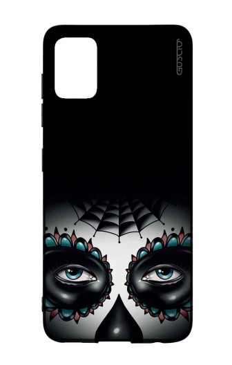 Guscio 2C Cover Samsung Galaxy A71 Designer Schutzhülle – Calavera Eyes
