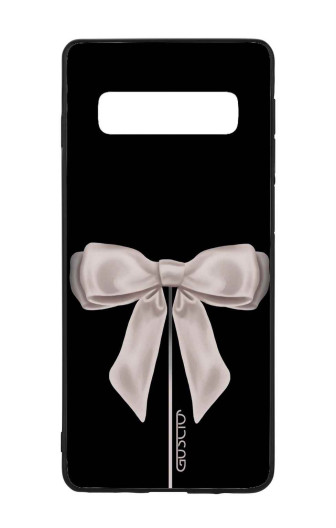 Guscio 2C Cover Samsung Galaxy S10 Designer Schutzhülle – Satin White Ribbon Guscio 2C Cover Samsung Galaxy S10 Designer Schutzhülle – Satin White Ribbon