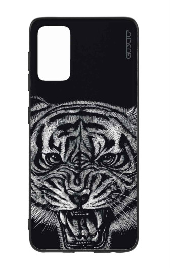 Guscio 2C Cover Samsung Galaxy S20 Plus Designer Schutzhülle – Black Tiger Guscio 2C Cover Samsung Galaxy S20 Plus Designer Schutzhülle – Black Tiger