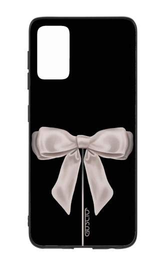 Guscio 2C Cover Samsung Galaxy S20 Plus 5G Designer Schutzhülle – Satin White Ribbon Guscio 2C Cover Samsung Galaxy S20 Plus 5G Designer Schutzhülle – Satin White Ribbon