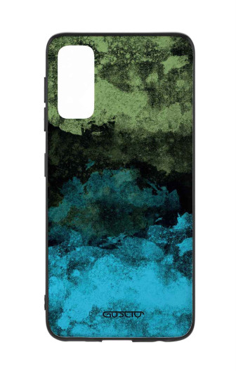 Guscio 2C Cover Samsung Galaxy S20 Designer Schutzhülle – Mineral Black Lime Guscio 2C Cover Samsung Galaxy S20 Designer Schutzhülle – Mineral Black Lime